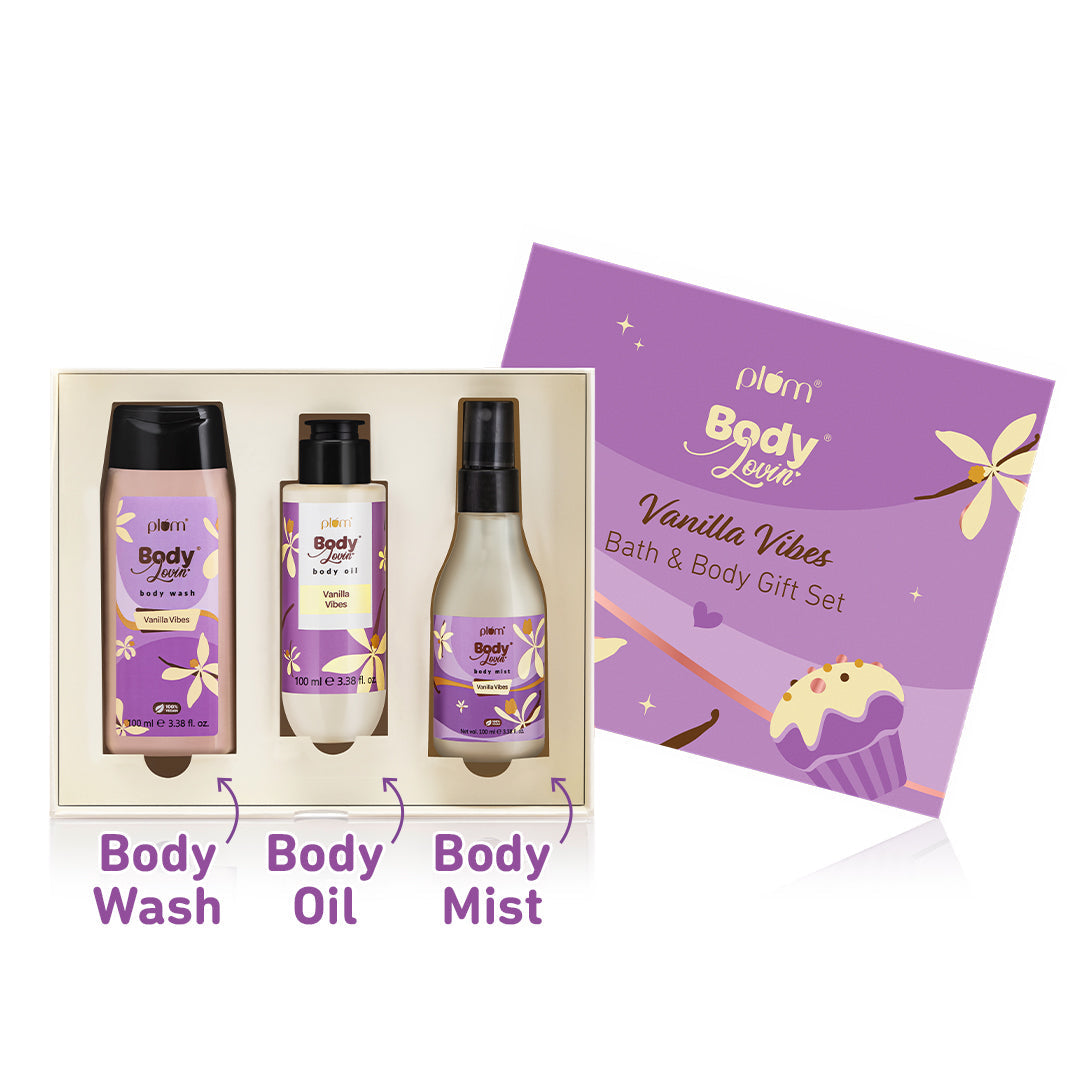 Vanilla Vibes Bath & Body Gift Set by BodyLovin'