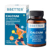 BBETTER Calcium Magnesium Zinc Tablets with Vitamin D3 & K2
