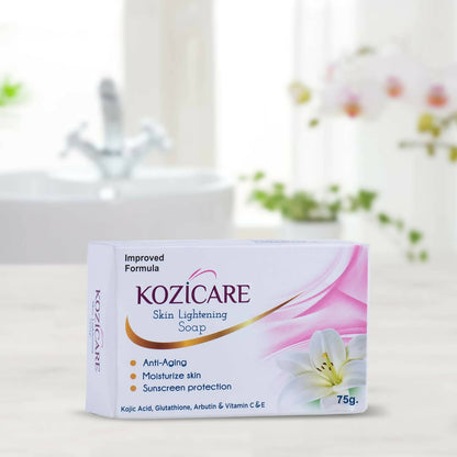 Healthvit Kozicare Skin Lightening Soap - Indyancart