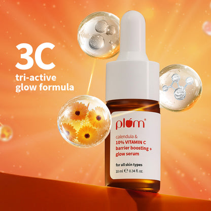 10% Vitamin C & Calendula Barrier Boosting + Glow Serum