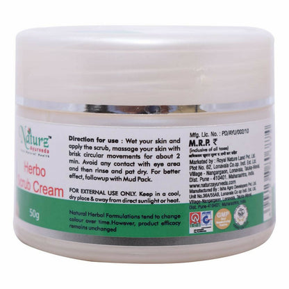 Naturz Ayurveda Herbo Scrub Cream