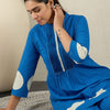 Dhiyona IE Printed Pure Cotton Mandarin Collar Tunic With Trouser