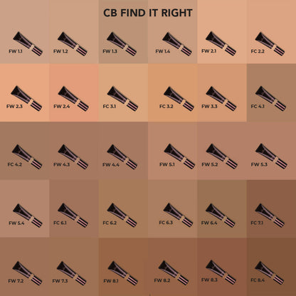 Colorbar 24Hrs Weightless Liquid Foundation Fw 3.3 - Indyancart
