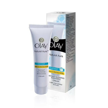 Olay Natural Aura Instant Glowing Radiance Cream - Indyancart