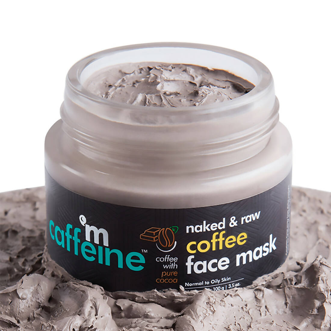 mCaffeine Raw Coffee Face Mask - Indyancart