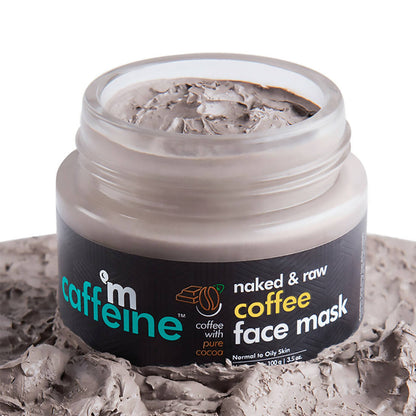 mCaffeine Raw Coffee Face Mask - Indyancart