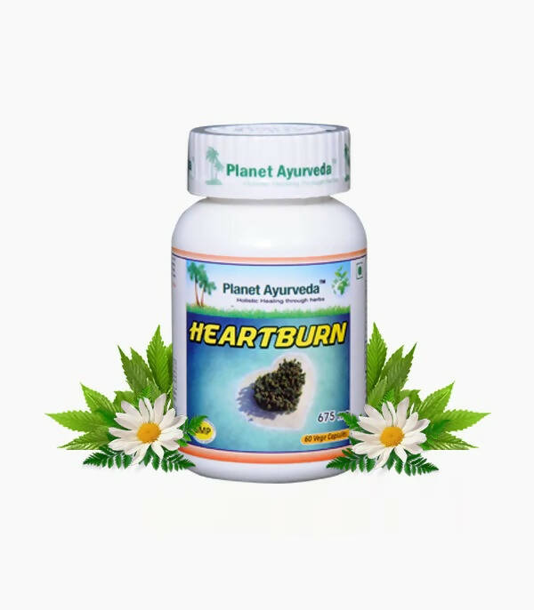 Planet Ayurveda Heartburn Capsules - Indyancart