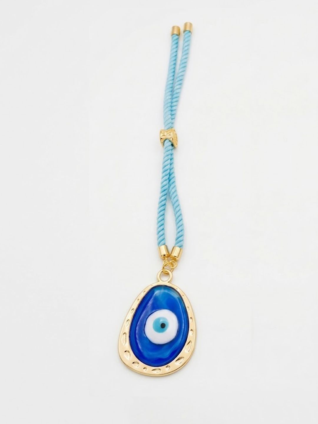 Anouk Set Of 2 Blue Evil Eye Bhaiya Bhabhi Wraparound Rakhi