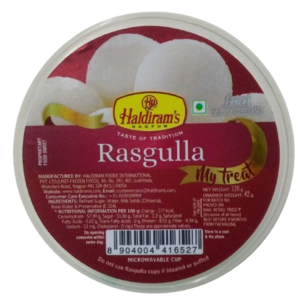 Haldiram's Rasgulla Cup