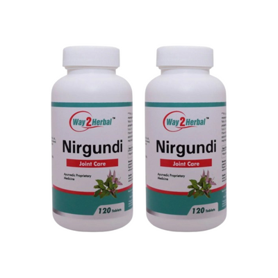 Way2herbal Nirgundi Joint Care Tablets
