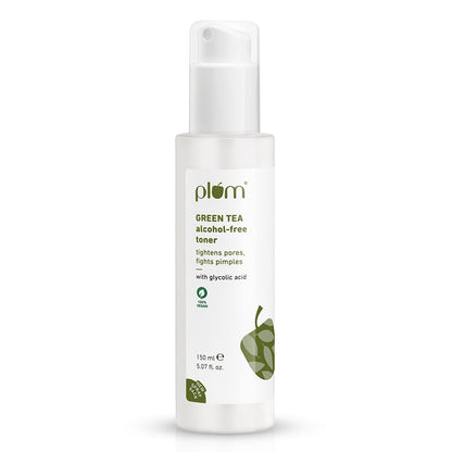 Plum Goodness Green Tea Alcohol-Free Pore Tightening Face Toner For Oily & Acne-Prone Skin