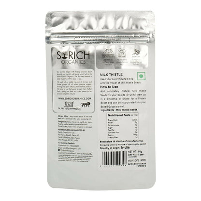 Sorich Organics Milk Thistle Seeds