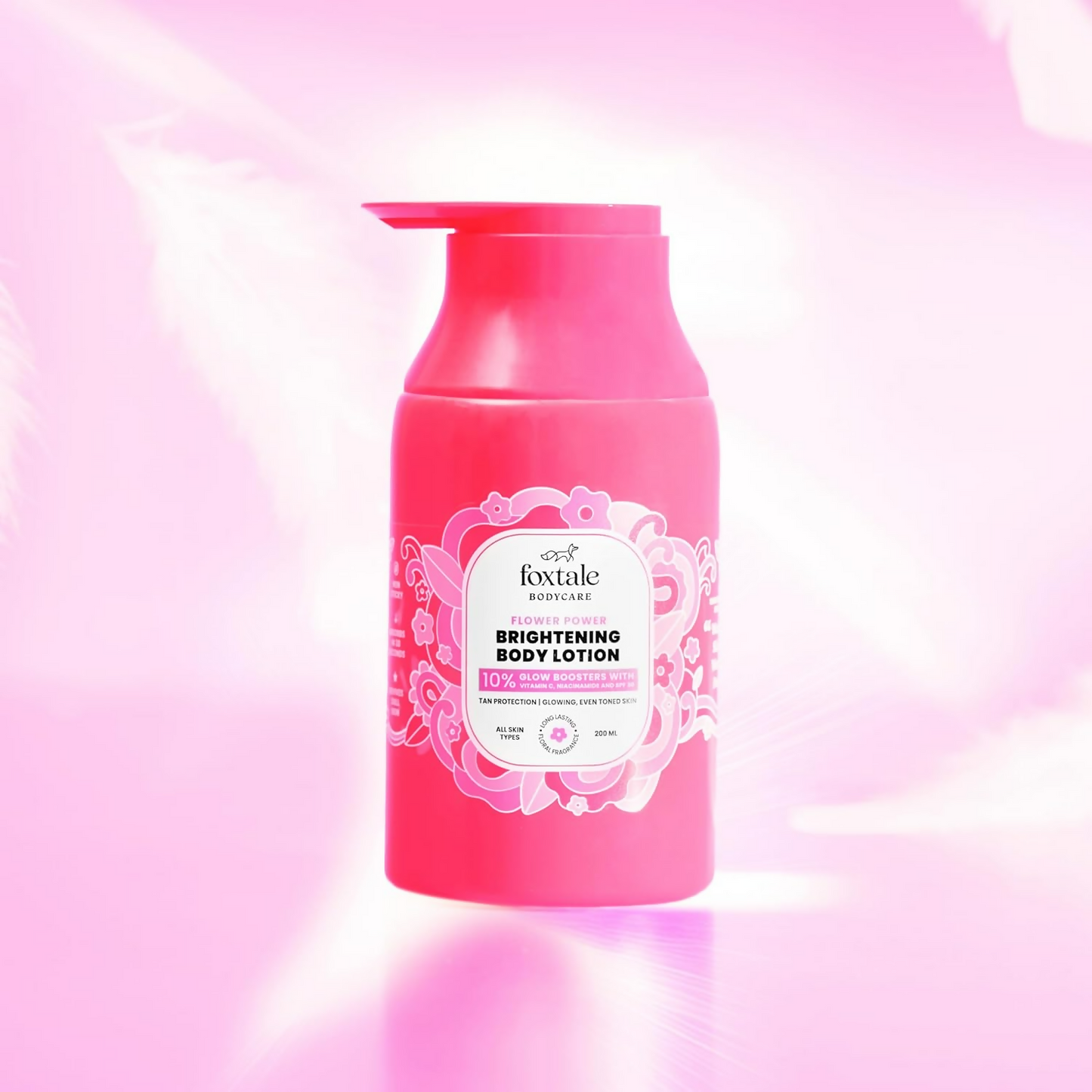 Foxtale Brightening Body Lotion SPF 30 with Niacinamide & Vitamin C For Glowing Skin