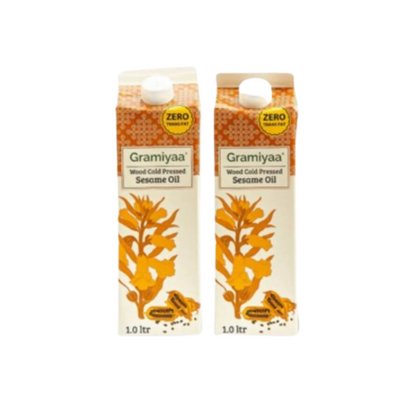 Gramiyaa Wood Cold Pressed Sesame Oil
