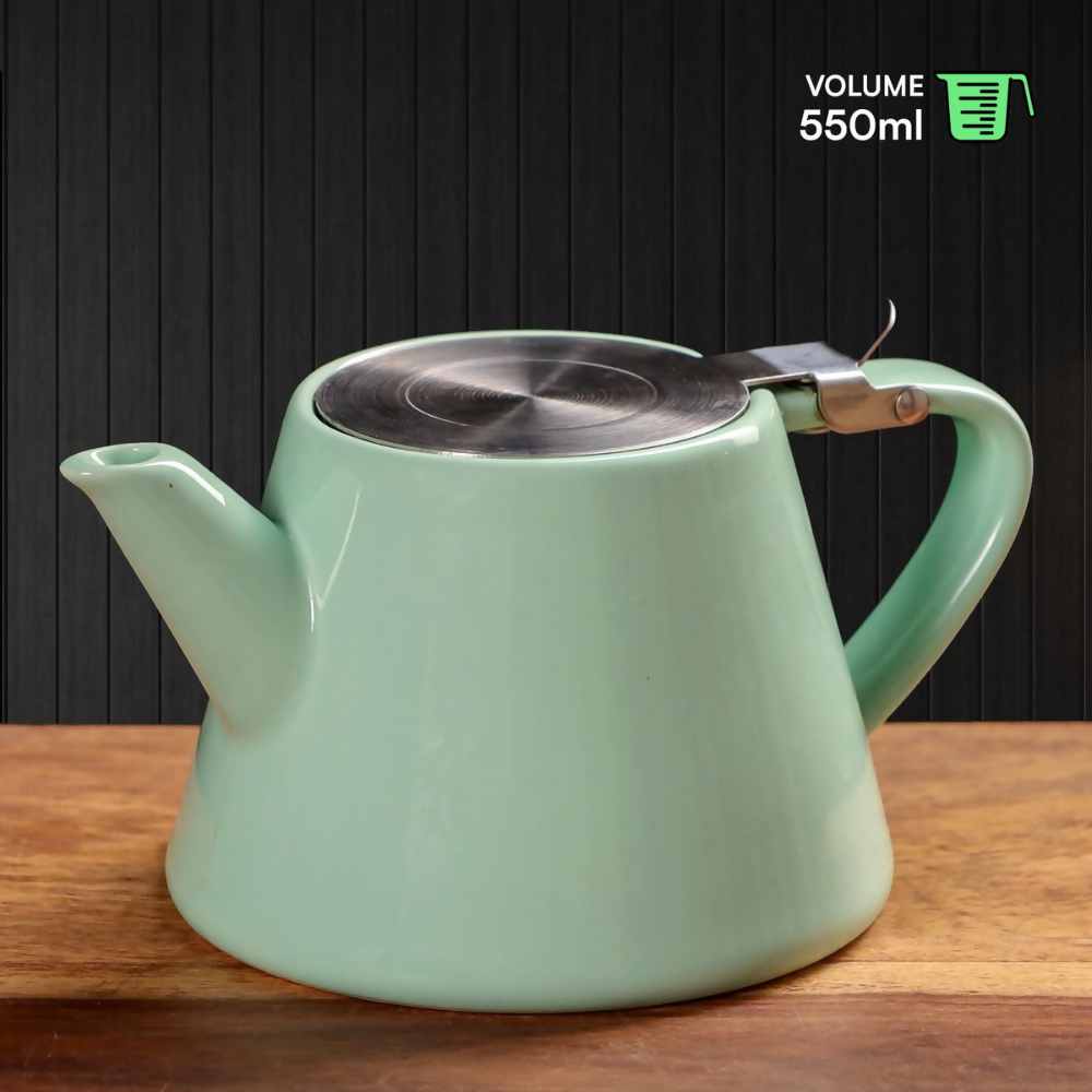 Udyan Tea Muse Teapot with Infuser - Jade Green
