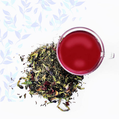Golden Tips Amethyst Ardor - Purple Tea Tisane - Indyancart