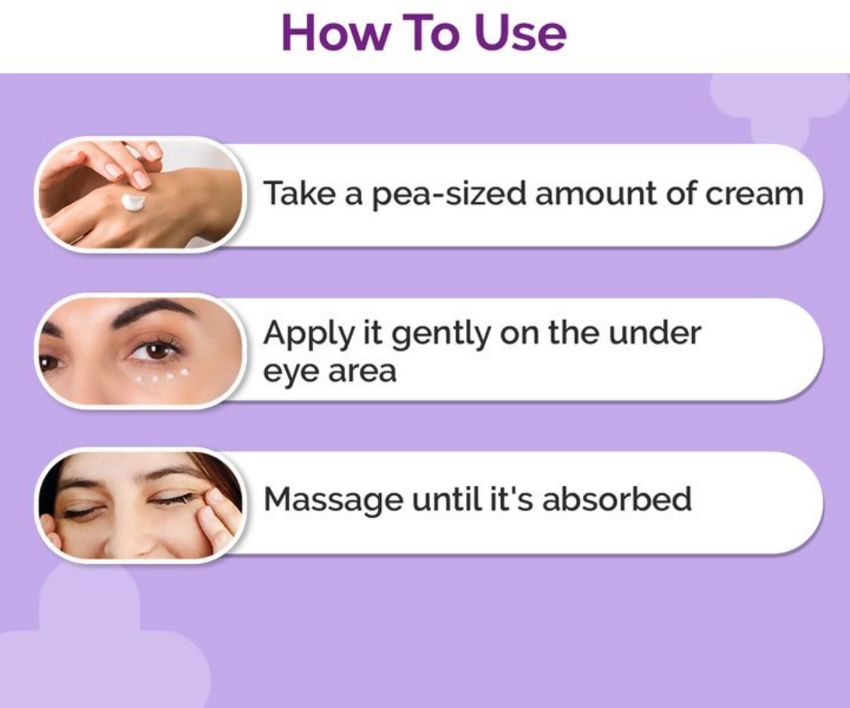 The Derma Co Snail Peptide 96 under eye repair cream with snail mucin and peptide complex for dark circles and puffiness.