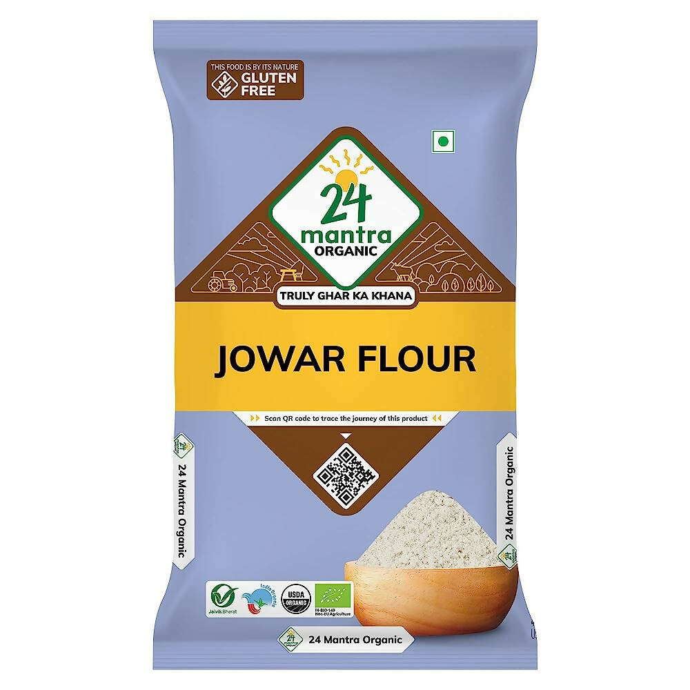 24 Mantra Organic Jowar Flour - Indyancart
