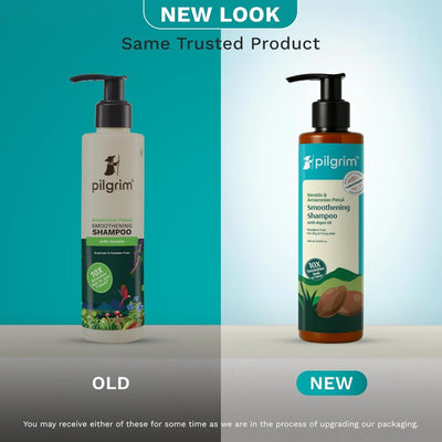 Pilgrim Patua & Keratin Hair Smoothening Shampoo For Dry & Frizzy Hair