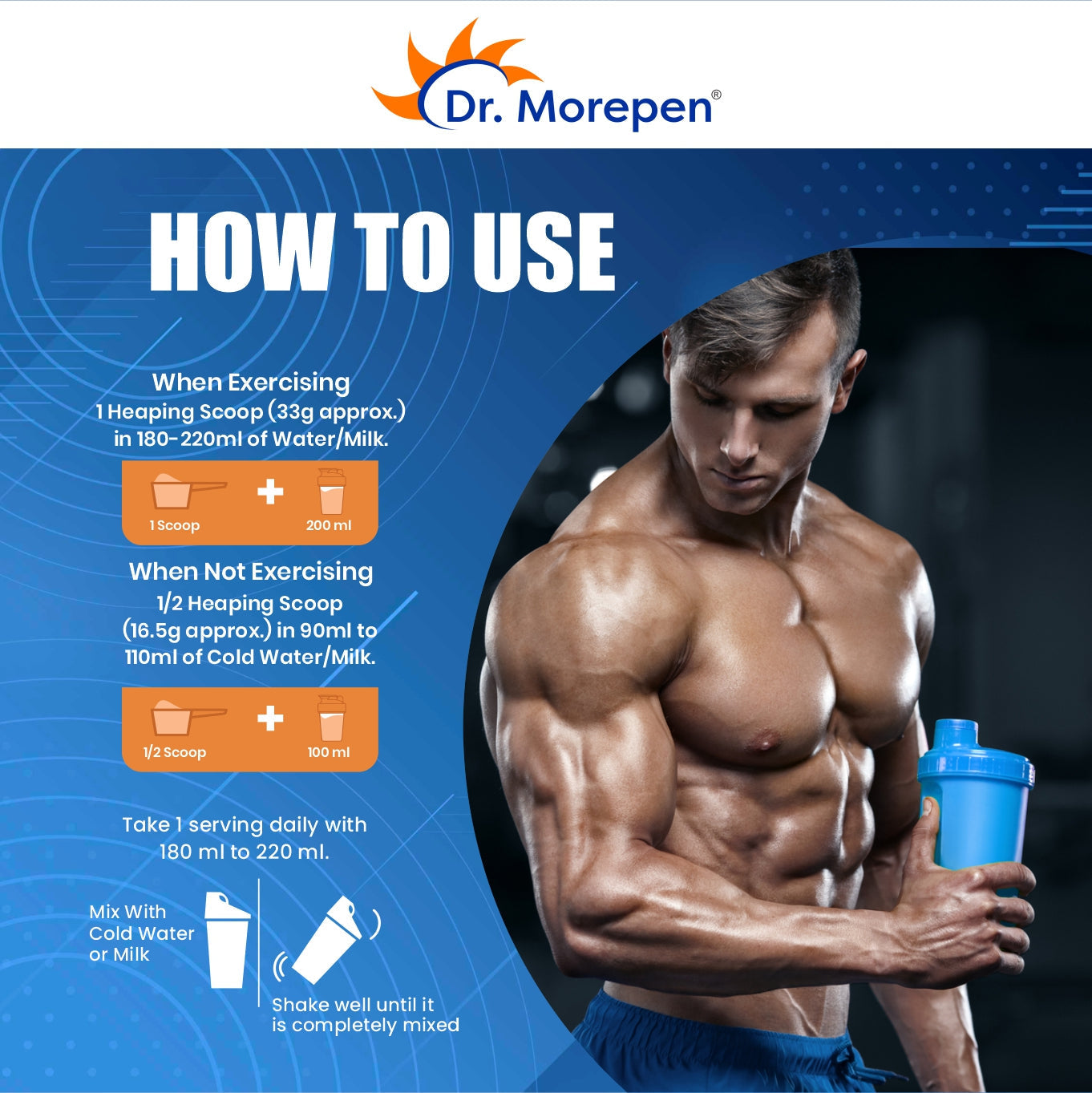 Dr Morpen Muscle Food Whey Protein