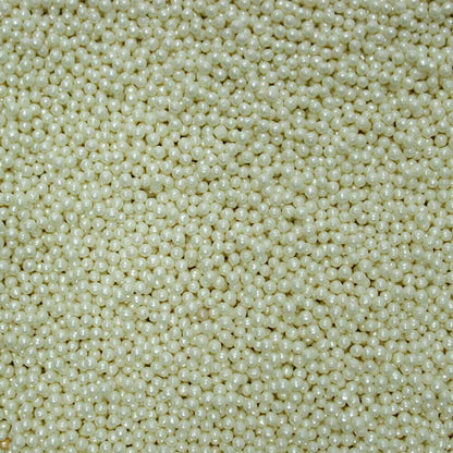 Confect White Disco Balls Sprinkles 2 MM