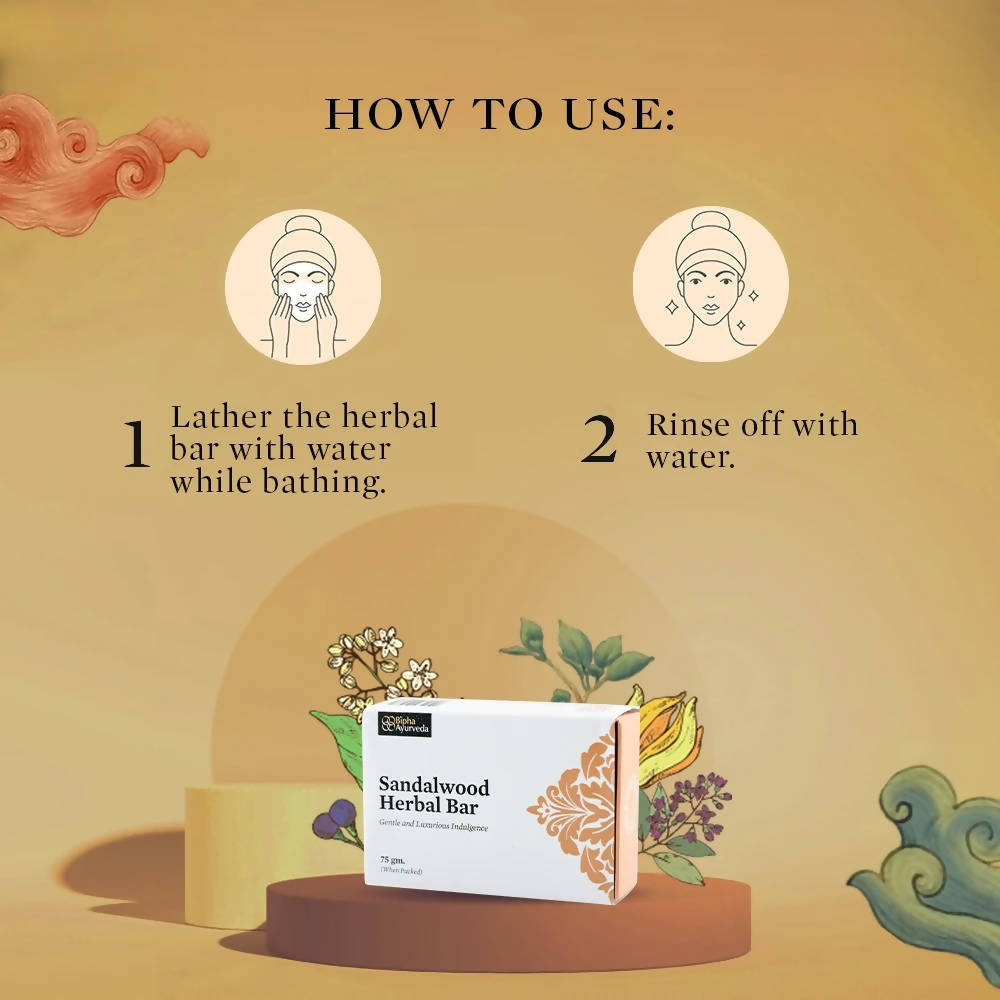 Bipha Ayurveda Sandalwood Herbal Bar