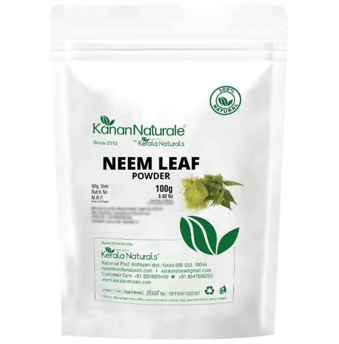 Kerala Naturals Neem Leaf Powder - Indyancart