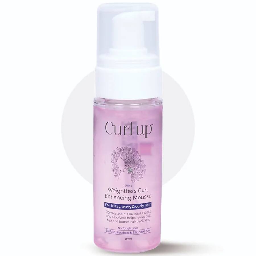 Curl Up Weightless Curl Enhancing Mousse - Indyancart