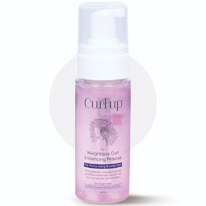 Curl Up Weightless Curl Enhancing Mousse - Indyancart