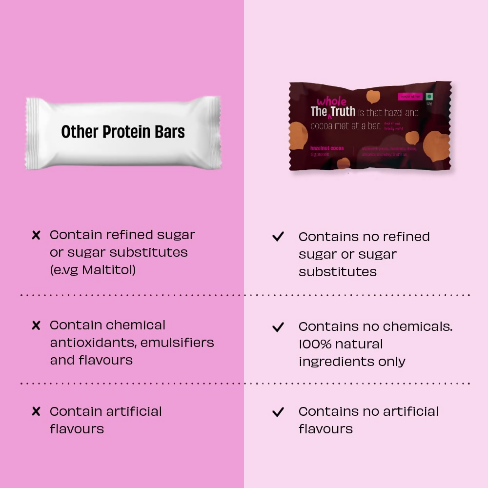 The Whole Truth Protein Bar - Hazelnut Cocoa
