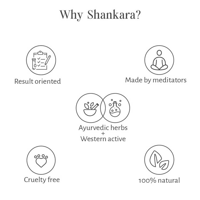 Shankara by Sri Sri Tattva Gheesutra Face Emulsion cream in a white jar with a lid, showing the product label and packaging.