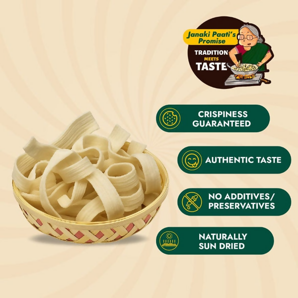 Sweet Karam Coffee Ribbon Vadam Crisps