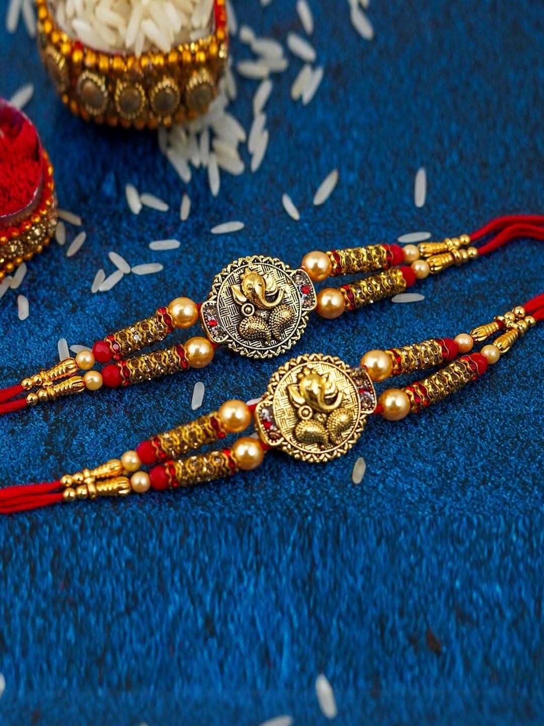 Anouk Set Of 2 Thread Rakhi