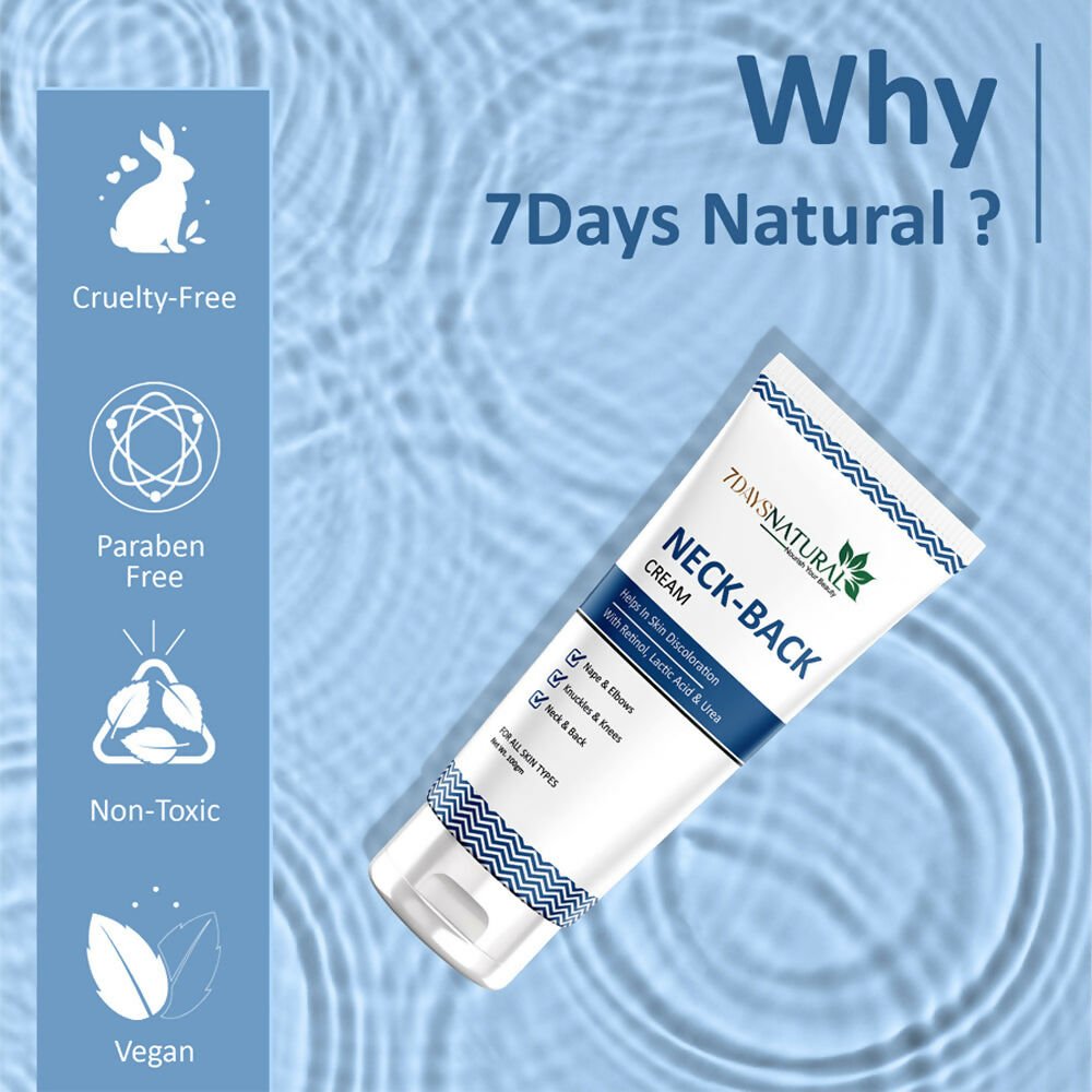 7 Days Neck Back Cream - Indyancart