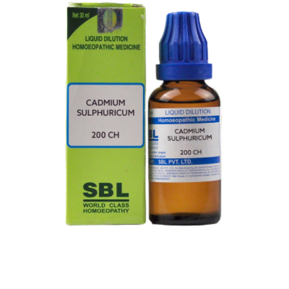 SBL Homeopathy Cadmium Sulphuricum Dilution