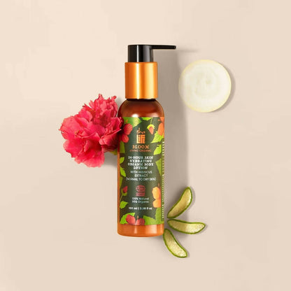 Isha Life 24 Hours Skin Hydrating Organic Body Lotion With Hibiscus Extract - Indyancart