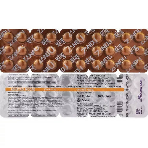 Zandu Abhayadi Modak Tablets - Indyancart