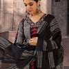 Dhiyona IE Women Printed Regular Thread Work Pure Cotton Kurta with Trousers & With Dupatta