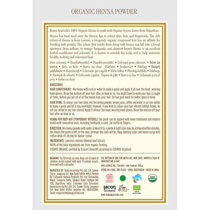Kama Ayurveda Organic Henna Powder