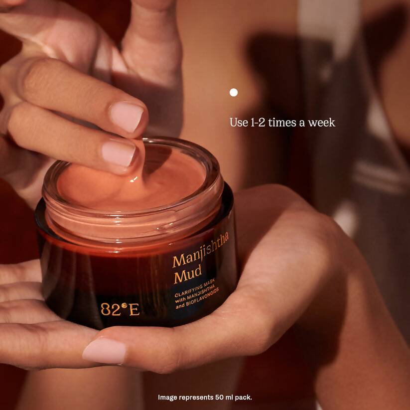 82°E By Deepika Padukone Manjishtha Mud Clarifying Mask - Indyancart