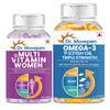 Dr. Morepen Multivitamin Women Tablets and Omega 3 Deep Sea Fish Oil Softgels Combo