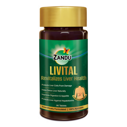 Zandu Livital Tablets - Indyancart