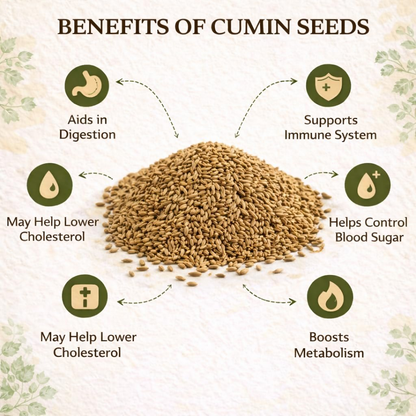 Village-Organica Whole Cumin Seeds