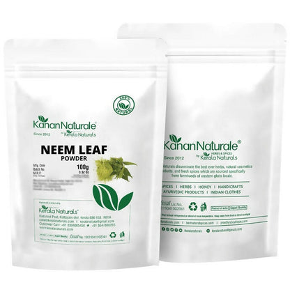 Kerala Naturals Neem Leaf Powder - Indyancart