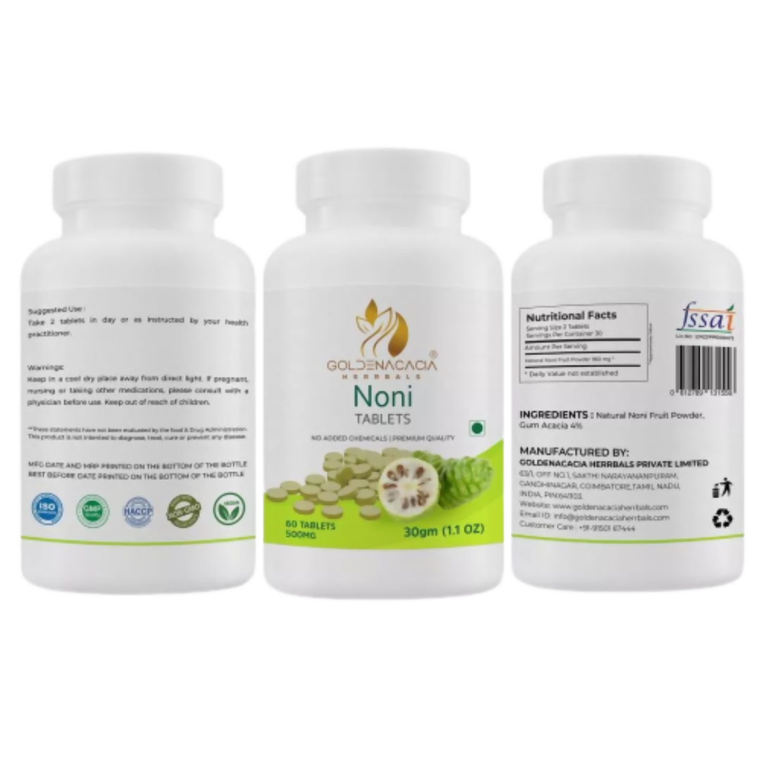 Goldenacacia Herrbals Noni Fruit Tablets (500mg)