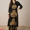 Indyancart IE Women Ethnic Motifs Printed Regular Kurta with Palazzos