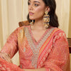 Dhiyona IE Women Printed Regular Thread Work Kurta with Trousers & With Dupatta