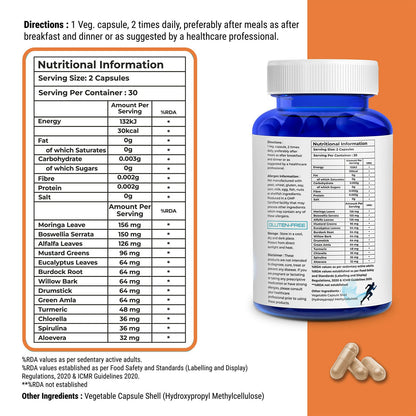 Biovitalia Organics Ortho Care Capsule For Men & Women