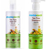 Mamaearth Tea Tree Anti Dandruff Shampoo + Hair Oil For Dandruff Free Hair Combo