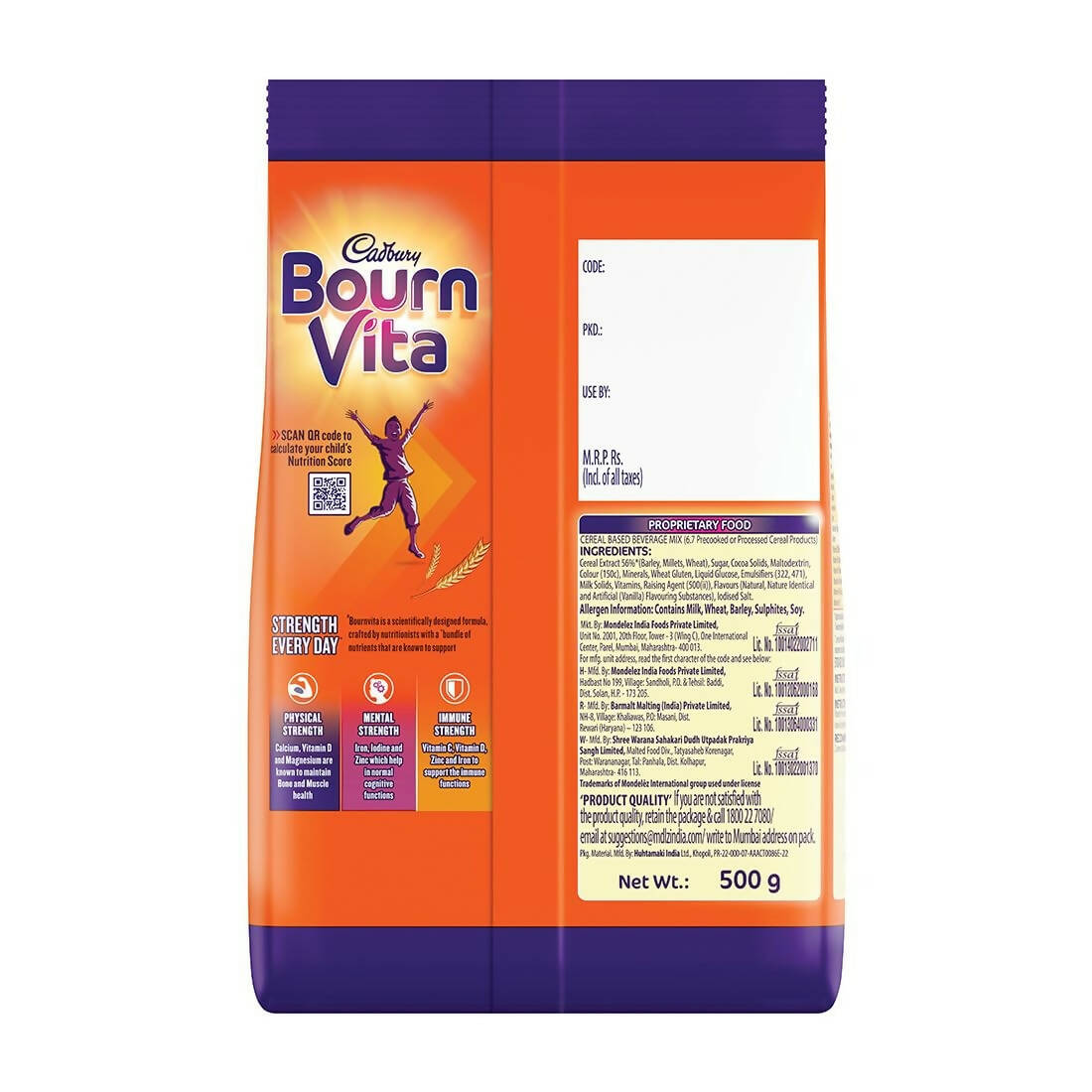 Cadbury Bournvita Chocolate Nutrition Drink - Indyancart